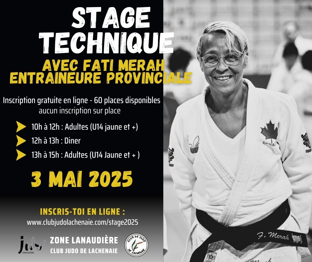 Stage technique avec Fati Merah - Zone Lanaudière